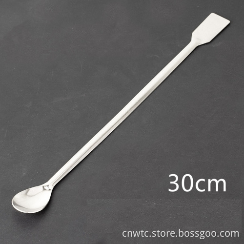 Stainless Steel Lab Spatula and Spoon for Chemical Applications